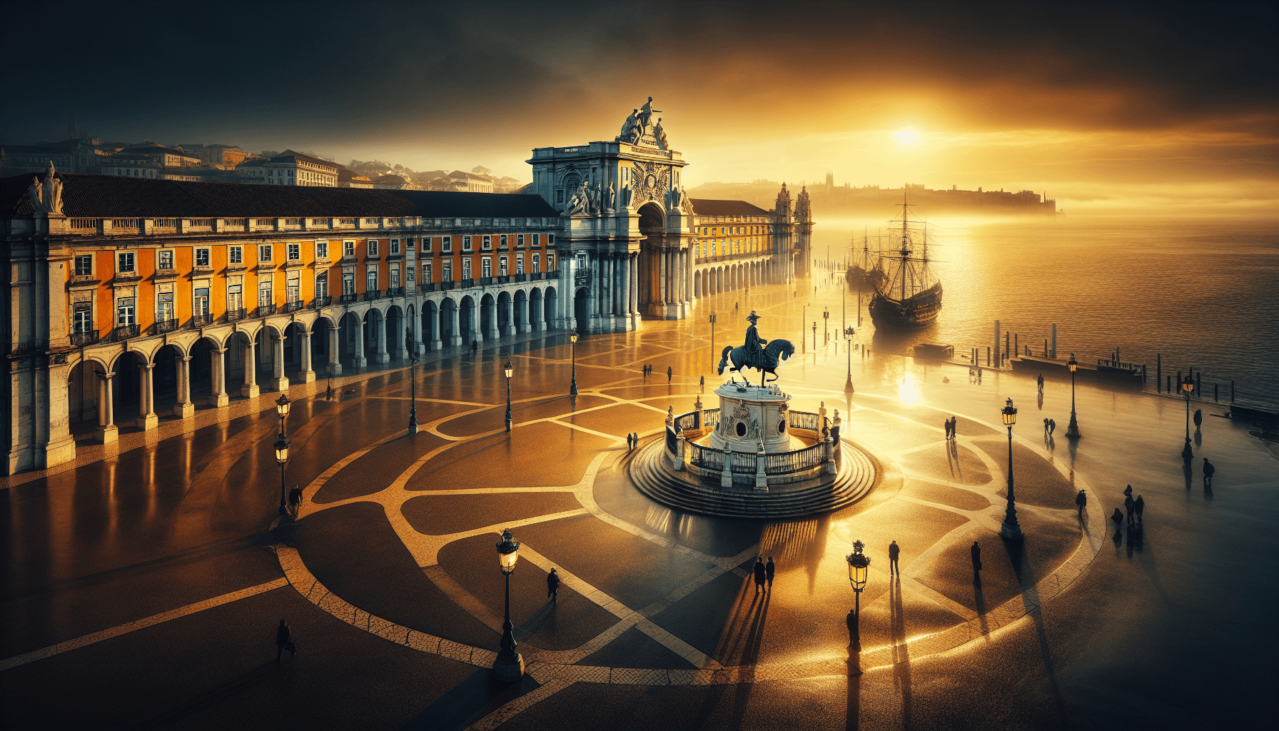 "From Ruins to Radiance: Lisbon's Phoenix Streets" in Lisbon