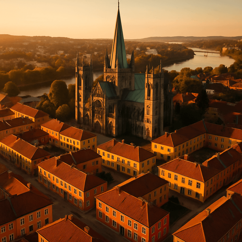 Der Große Brand von 1681 und Cicignons Barock-Trondheim in Trondheim