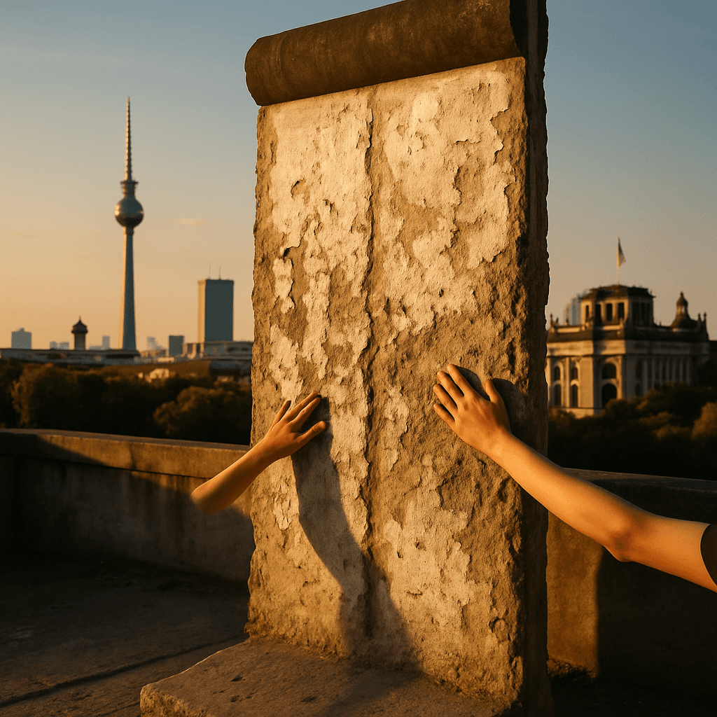Die Teilung und Wiedervereinigung: Zwei Städte, eine Seele in Berlin